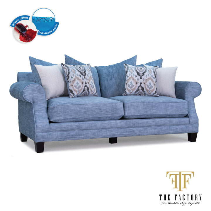 طقم كنب امريكي 2 صوفا + 2 كرسي - American Sofa Set 2 Sofas and 2 Chairs - ذي فاكتوري للاثاث - The Factory Furniture