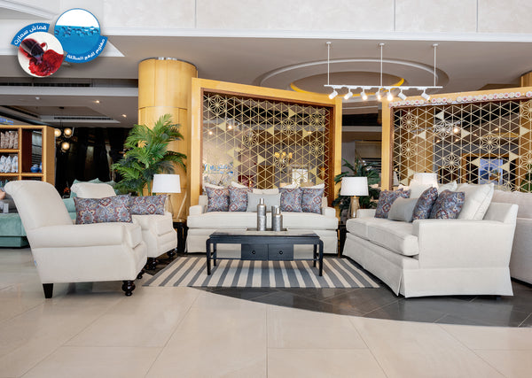 طقم كنب امريكي 2 صوفا + 2 كرسي - American Sofa Set 2 Sofas and 2 Chairs
