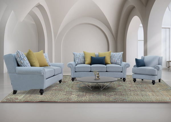 طقم كنب امريكي 2 صوفا + 2 كرسي - American Sofa Set 2 Sofas and 2 Chairs - ذي فاكتوري للاثاث - The Factory Furniture